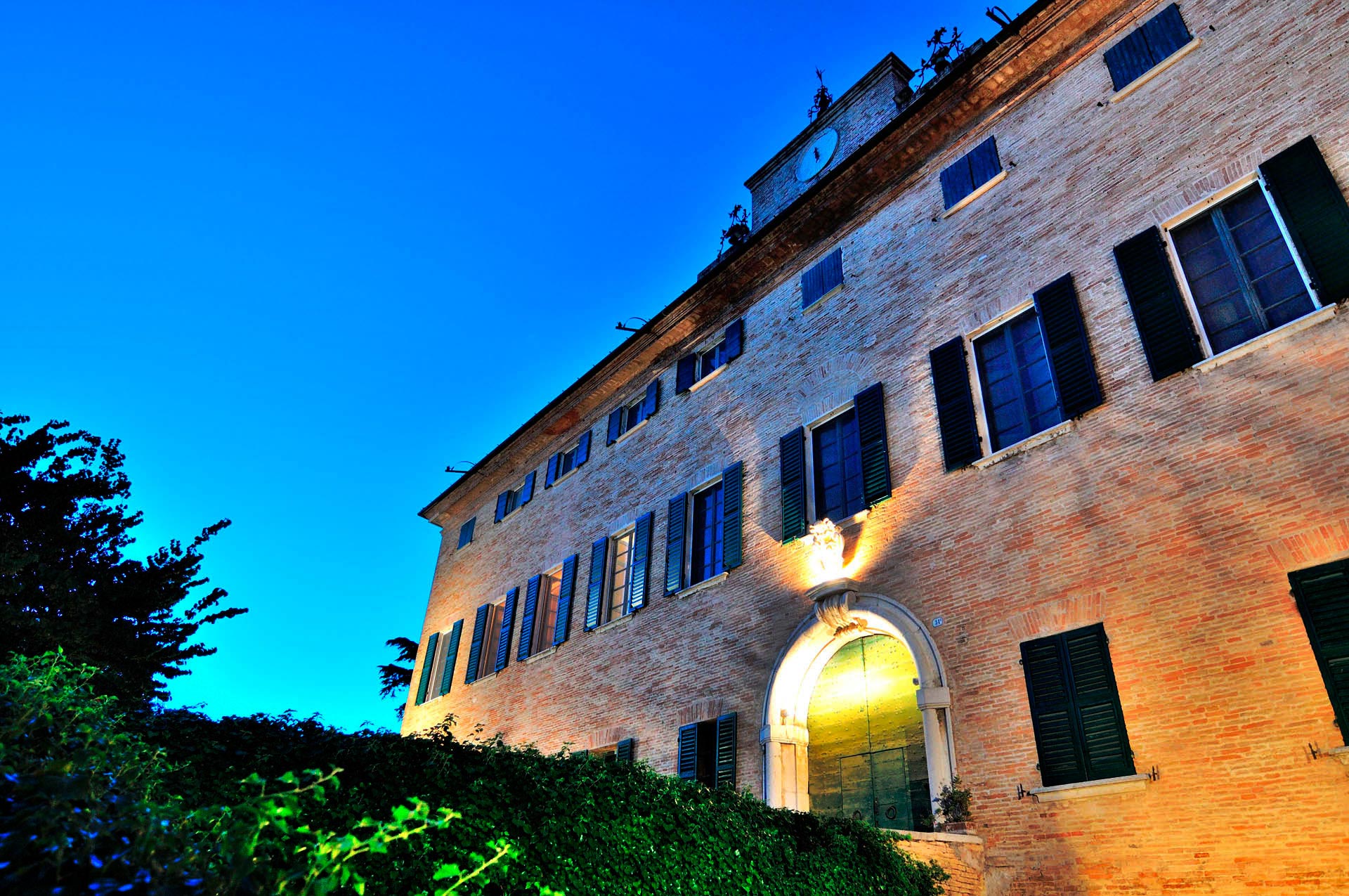 Scorcio entrata Hotel al Castello di Monterado