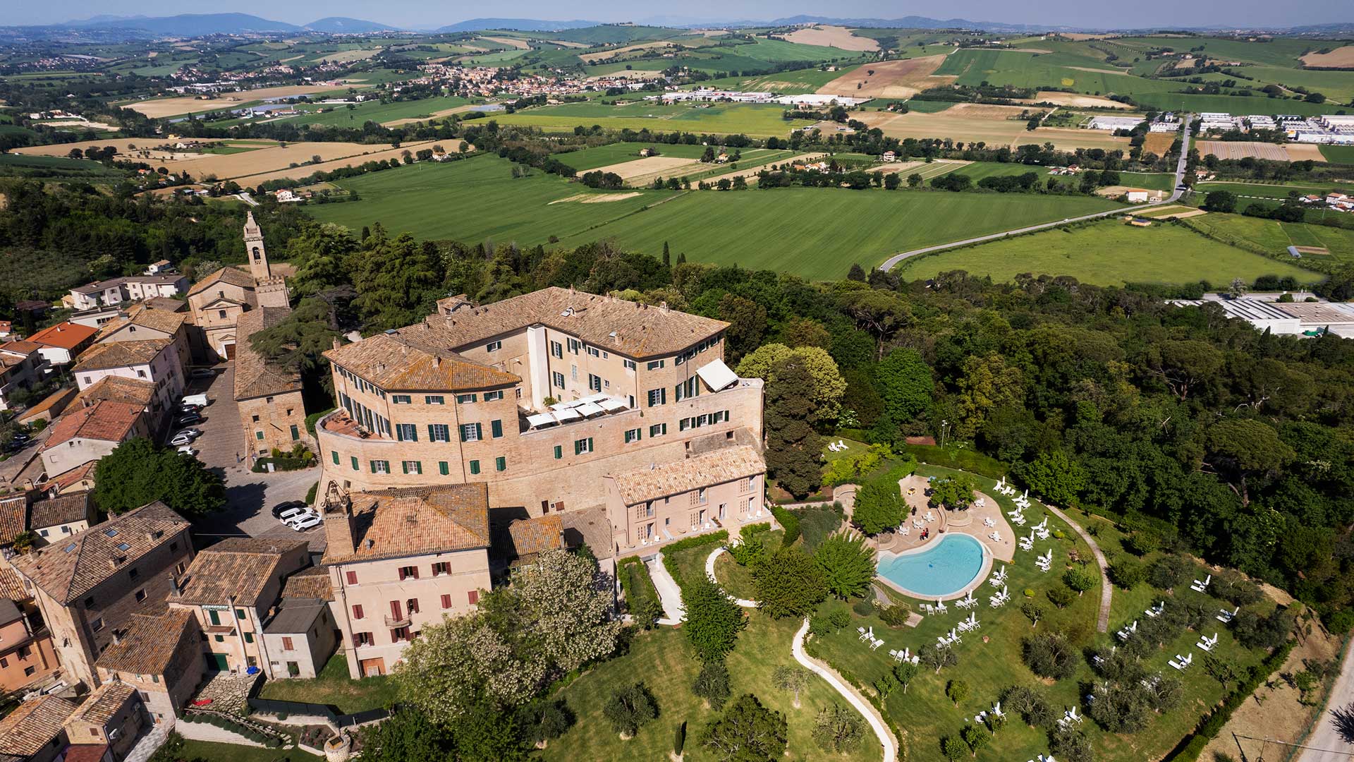 Panoramica Castello di Monterado